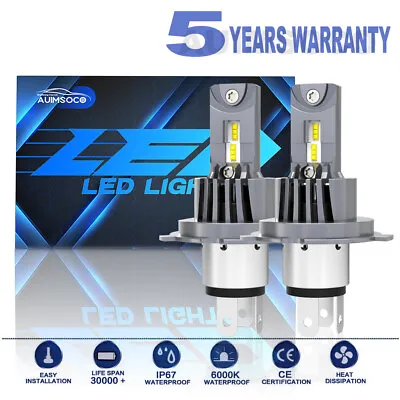 H4 9003 LED Headlight Bulb For Dodge Atos Hatchback 4-Door 2001-2012 Xenon White • $52.99