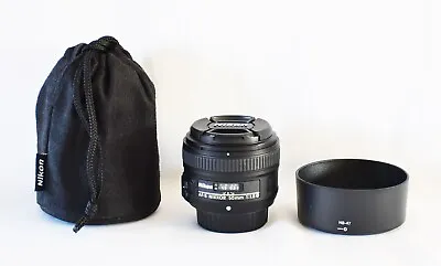 Nikon AF-S 50mm F/1.8G Prime Lens - As New • $250
