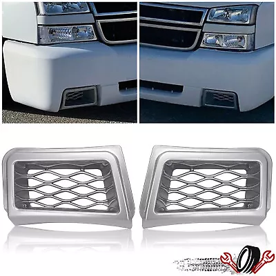 For 03-07 Chevrolet Silverado SS-Style Bumper Caliper Air Duct Set Grille Cover • $25.99