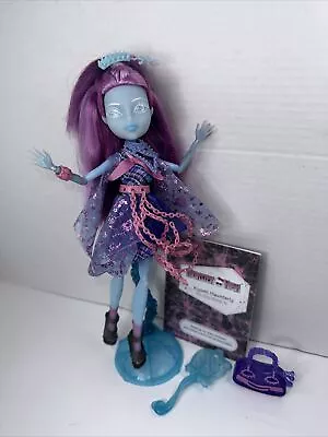 Monster High Doll KIYOMI HAUNTERLY Haunted Student Spirits Stand Diary • $129.99