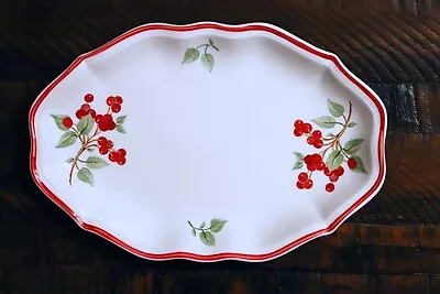 Villeroy & Boch Joy Noel Relish/Gravy Boat Underplate 9.5 In (Unused With Tag) • $37