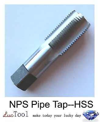 1-11 1/2 NPS Pipe Tap HSS 1-11.5 NPS Tap Straight Pipe Thread Bright • $39.90