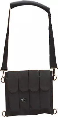 8-Pocket Adjustable Shoulder Magazine Pouch Holds 9Mm 30Rd .45 MP5 & 34Rd • $63.99