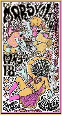 Mars Volta - 2008 - Fillmore  - Poster - Darren Grealish - Denver -  • $79.99