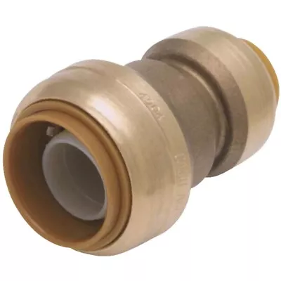 NEW! SHARK BITE 3/4 X 1/2  Push-to-Connect Brass Reducing Coupling Fitting • $9.99