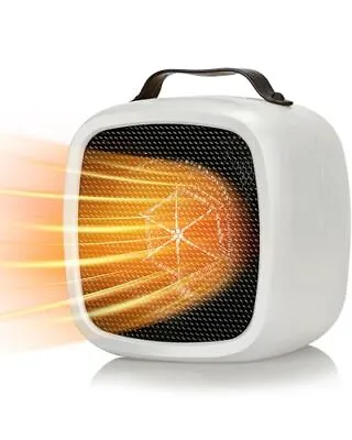 Desktop Space Heater Mini Space Heater For Indoor Quiet Small Fan Heater Wi • $15.37