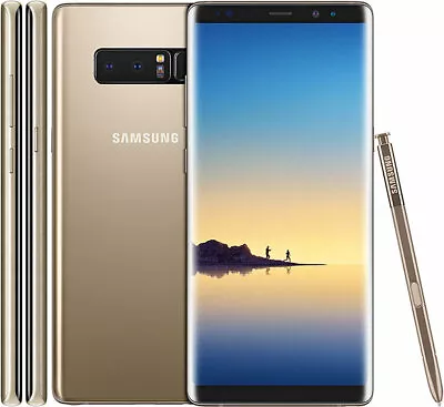 Original Samsung Galaxy Note 8 N950F 64GB 6GB Single SIM Unlocked Smartphone • $365.19