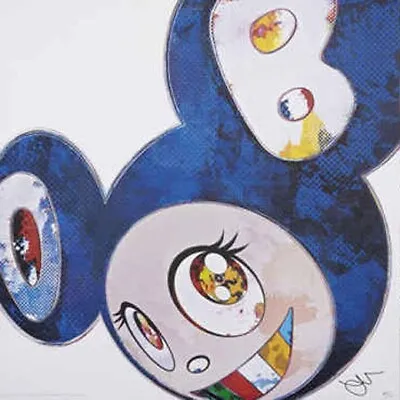 Takashi Murakami And Then X 6 Blue The Superflat Method Signed Print ED 300 • $1580