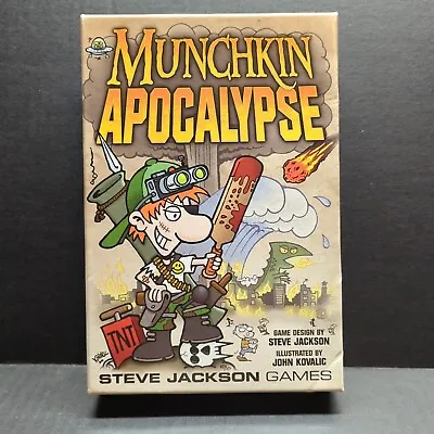 2013 Steve Jackson Games Munchkin Apocalypse Card Game COMPLETE • $11.99