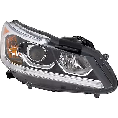 New Right Halogen Headlight Assembly Fits 2016-2017 Honda Accord HO2503168 • $180.55