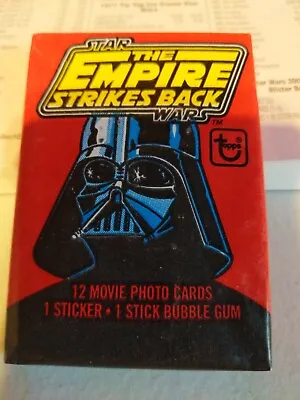 Topps 1980 Star Wars The Empire Strikes Back Series 1 Sealed Wax Pack EX/NM  • $34.99