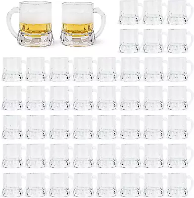 Mini Plastic Beer Mug Shot Glasses With Handles For Party-2.16'' Tall-2 Oz (4... • $46.99