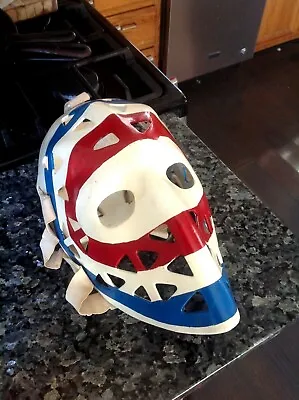 Vintage Goalie Mask Ken Dryden Handmade In Canada  Solid Fiberglass • $555.55