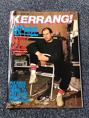 Kerrang! No 236 1989 - Marillion John Sykes Kingdom Come Warlock Tad Kreator • £3