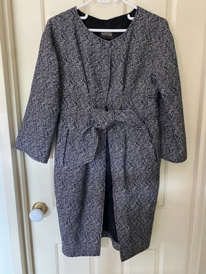 $235 • Buy Sz 10 Scanlan&Theodore Wool Coat Dress