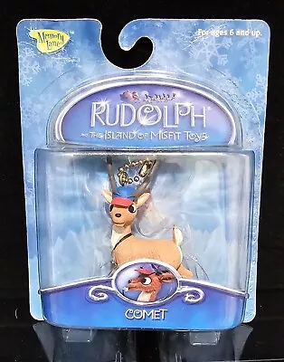 2002 Memory Lane Rudolph Fig Island Misfit Toys Comet Reindeer NRFB VERY RARE🔥 • $35