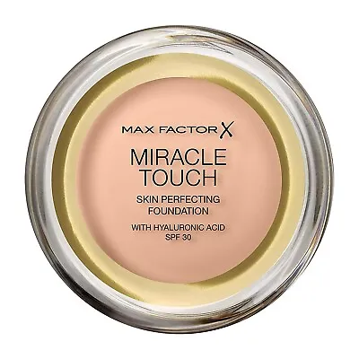 Max Factor Miracle Touch Skin Perfecting Foundation 11.5g - 035 Pearl Beige • $27