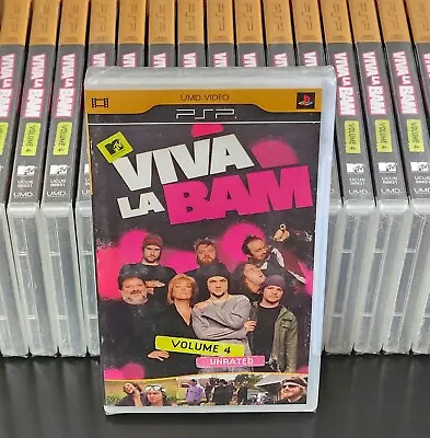 Viva La Bam Vol. 4 (PSP UMD-Movie 2008) BRAND NEW Playstation Portable NIB • $5.97