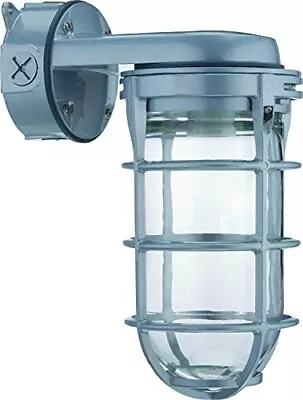 VW150I M12 Incandescent Utility Vapor Tight 150W 120V Wall Mount Fixture Grey • $44.56