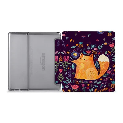 $19.99 • Buy Fox Flip Case Cover For Amazon Kindle Oasis 7 Inch 2022