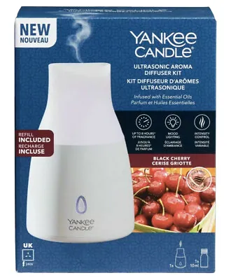 Yankee Candle Ultrasonic Aroma Diffuser Starter Kit - Black Cherry • £25.99