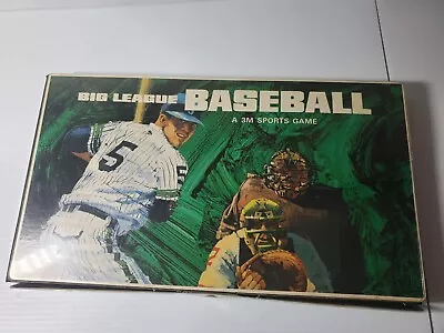 Vintage 1966 Big League Baseball Board Game A 3M Sports Game 98% Complete • $27.99