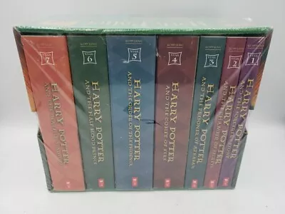 Harry Potter The Complete Series J.K. Rowling Books Box Set 1-7 Case Paperback • $44.89