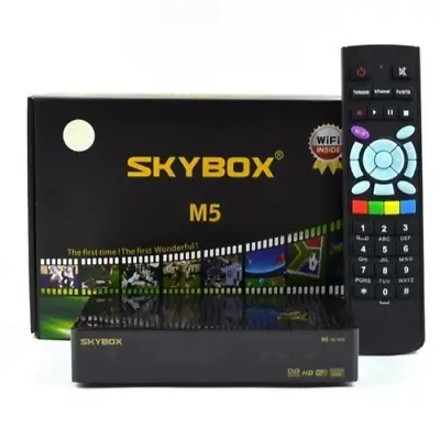 Skybox M5 Mini Hd Satellite Receiver Dual Core CPU FreeSat Sky FTA & BBC HD • £33