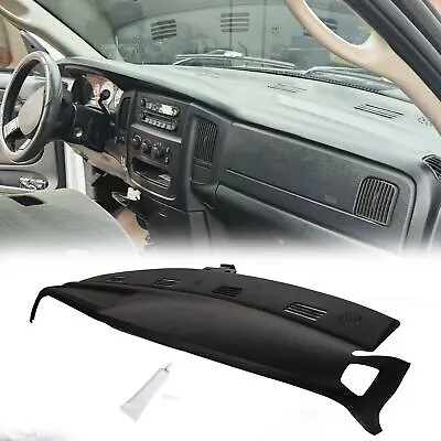 $92.05 • Buy One Piece Molded Dash Cover For 02-05 Dodge Ram 1500 2500 3500 In Textured Black