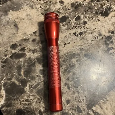 MAGLITE  Mini 2 Cell AA  Flashlight RED Mag Lite Maglight • $23