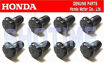 HONDA GENUINE 96-01 PRELUDE BB6 BB8 SiR H22A Clutch Flywheel Bolt 8 Pcs Set • $26