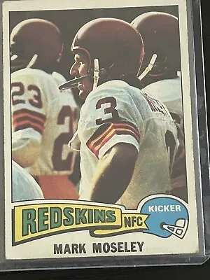 1975 Topps #364 Mark Moseley Redskins • $1.87