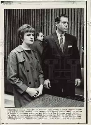 1968 Press Photo Marina Oswald Porter And Husband Kenneth Jess Porter In Dallas • $24.88