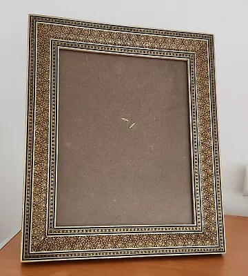 Khatam Mosaic Inlaid Wood Picture Frame • $95