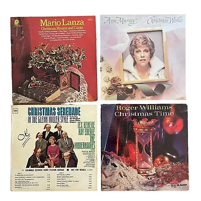 Vintage Christmas Record Lot Vinyl LP Record Albums Holidays Jazz Singing Choral • $16