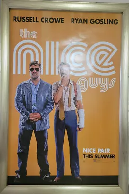 27x40 D/s Theatrical Movie Poster THE NICE GUYS Ryan Gosling Russell Crowe • $25