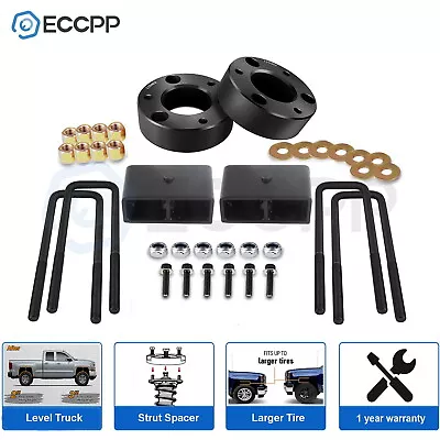 $82.99 • Buy 3  Front 2  Rear Leveling Lift Kit For Chevrolet Silverado 1500 GMC Sierra 1500
