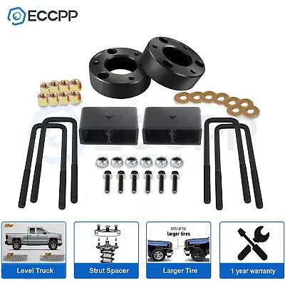 3  Front 2  Rear Leveling Lift Kit For Chevrolet Silverado 1500 GMC Sierra 1500 • $77.99