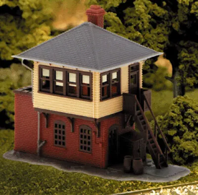 Atlas N Scale Model Railroad Building Kit Signal/Switch Interlocking Tower • $25.99