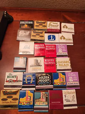 Vintage Las Vegas Hotel And Casino Matchbook (Unstruck) - Lot Of 26 • $30