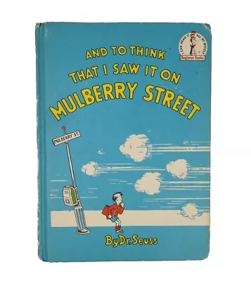 Dr Seuss And To Think That I Saw It On Mulberry Street 1937 • $43.14