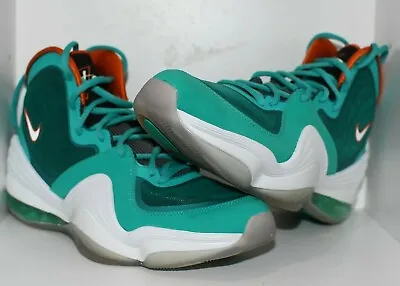 Nike Air Max Penny V  Miami Dolphins  Mens Basketball Shoes -  Mens Size 9 • $269.99