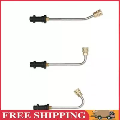 Jet Car Cleaning 4000 PSI 1/4 Quick Connector Curved Head Rod For Karcher K2-K7 • $23.22