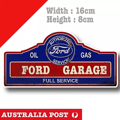 FORD Service Garage Vintage Rusted Service Sign - FORD Logo  Decal Sticker • $7.50