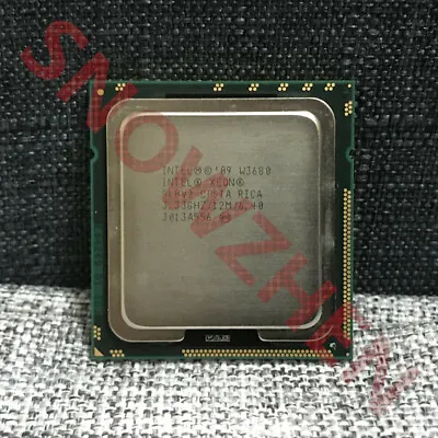 Intel Xeon W3680 CPU 3.33 GHz/12M/6.4GT/s 6-Core SLBV2 LGA 1366 Processor • $50.47