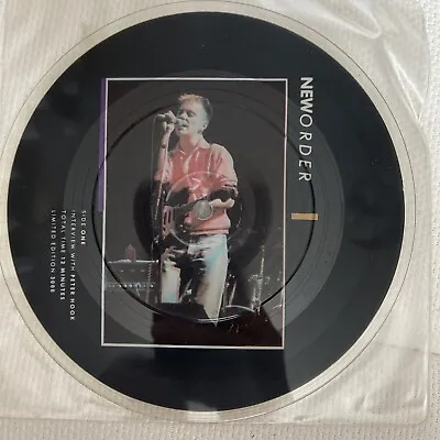 £5.99 • Buy New Order - Interview 1987 Limited 3000 7” Interview Picture Disc