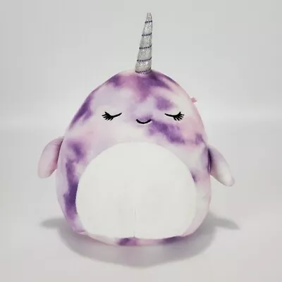 Squishmallows Nabila The Narwhal Plush Toy • $14.99