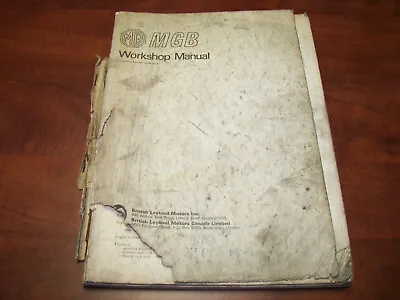 Original Workshop MG MGB Manual AKM 3524 • $25
