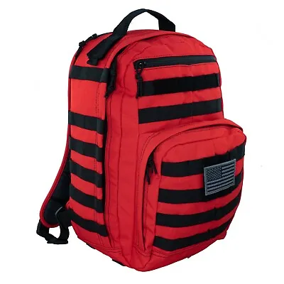 LINE2design First Aid Trauma Backpack - EMS Medical Tactical Molle Bag - Red • $64.95