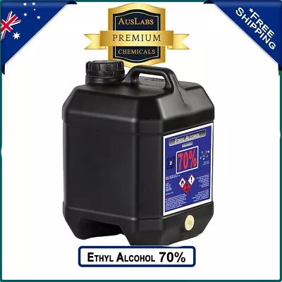 ETHANOL - DENATURED ETHYL ALCOHOL 70% 10 Ltr DRUM • $95